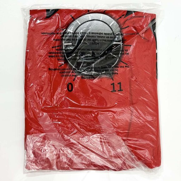 Spinal Tap 'One Louder' Amp Knob Tee, Size XL, New - Picture 3 of 3